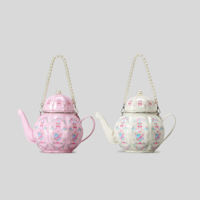 Pearl Chain Teapot Crossbody B - Linen Bag Bulk review and price