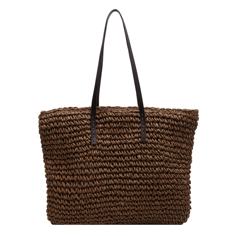 Straw Woven Tote Bags Casual L - Linen Bag Bulk review and price