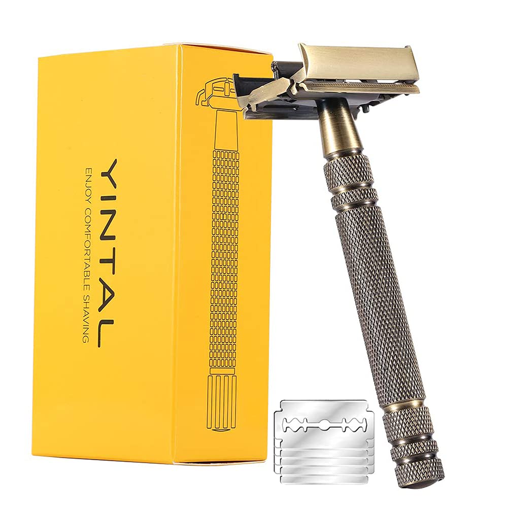 YINTAL Brass Safety Razor for  - Safety Razor Handle review and price
