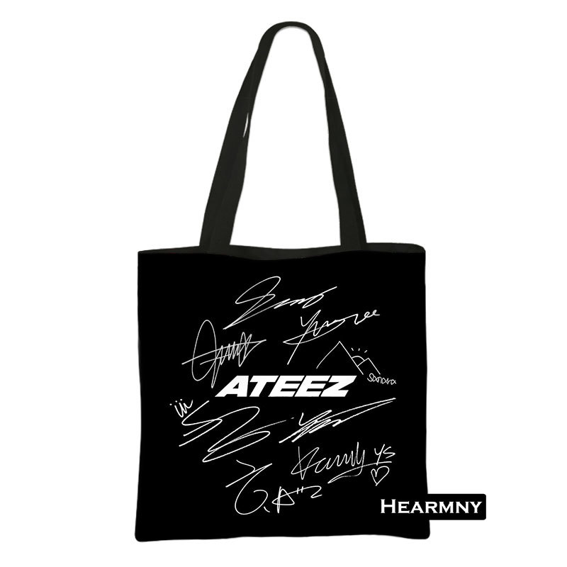 Korean Kpop ATEEZ Printing Sho - Linen Bag Bulk review and price