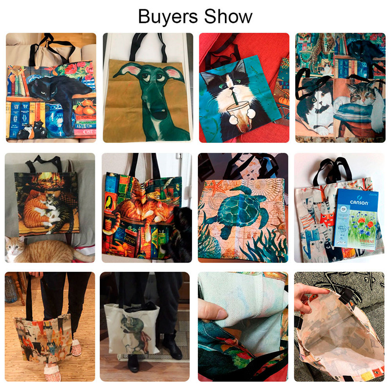 Korean Kpop ATEEZ Printing Sho - Linen Bag Bulk review and price