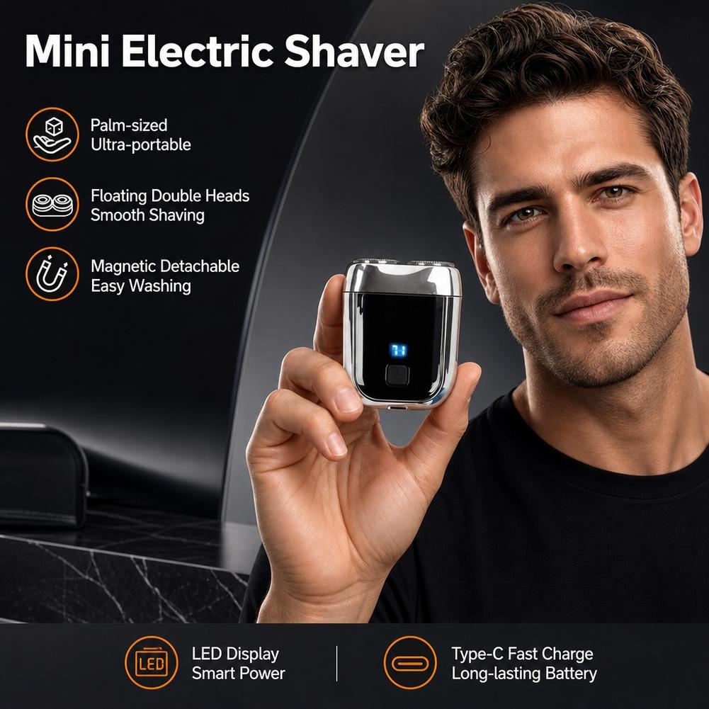 Portable Electric Shaver Doubl - Safety Razor Handle review and price