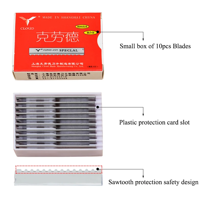Meisha 50/100pcs Safety Hair T - Safety Razor Handle review and price