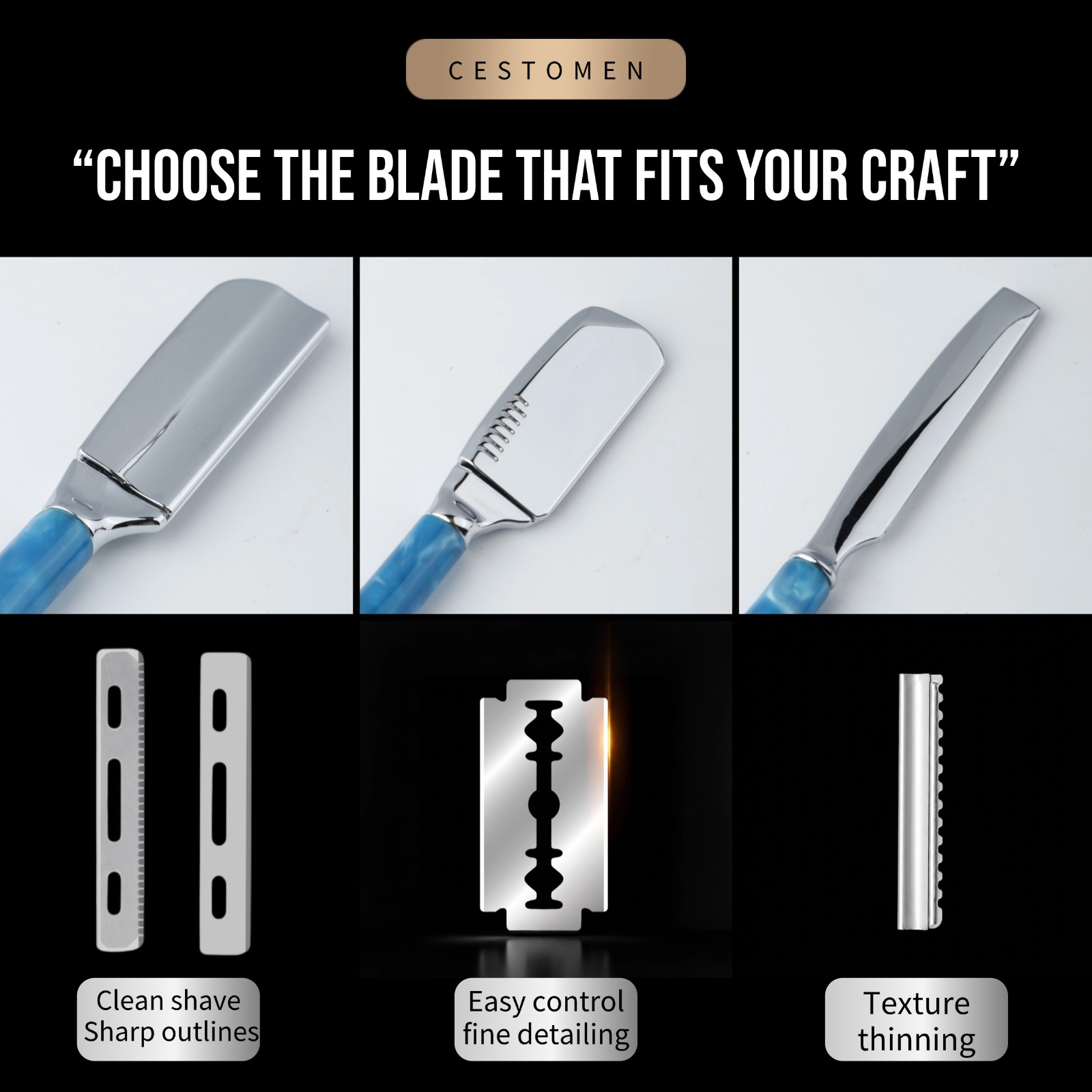 1Pcs Pro Resin Wood Handle Bar - Safety Razor Handle review and price