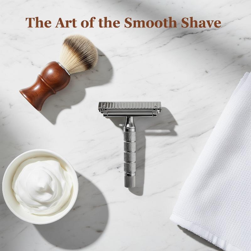 Matte Black Single Blade Manua - Safety Razor Handle review and price