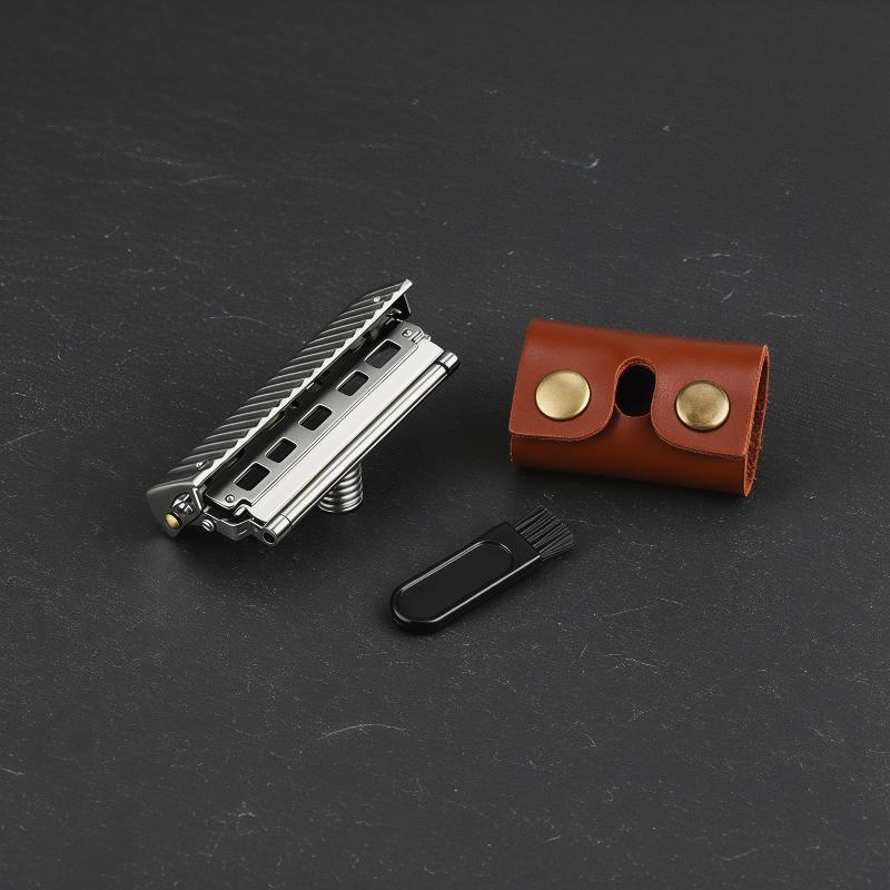 Matte Black Single Blade Manua - Safety Razor Handle review and price